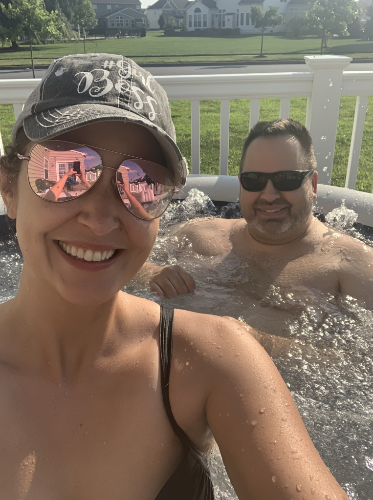 Paul & Melissa Hot tub 2020